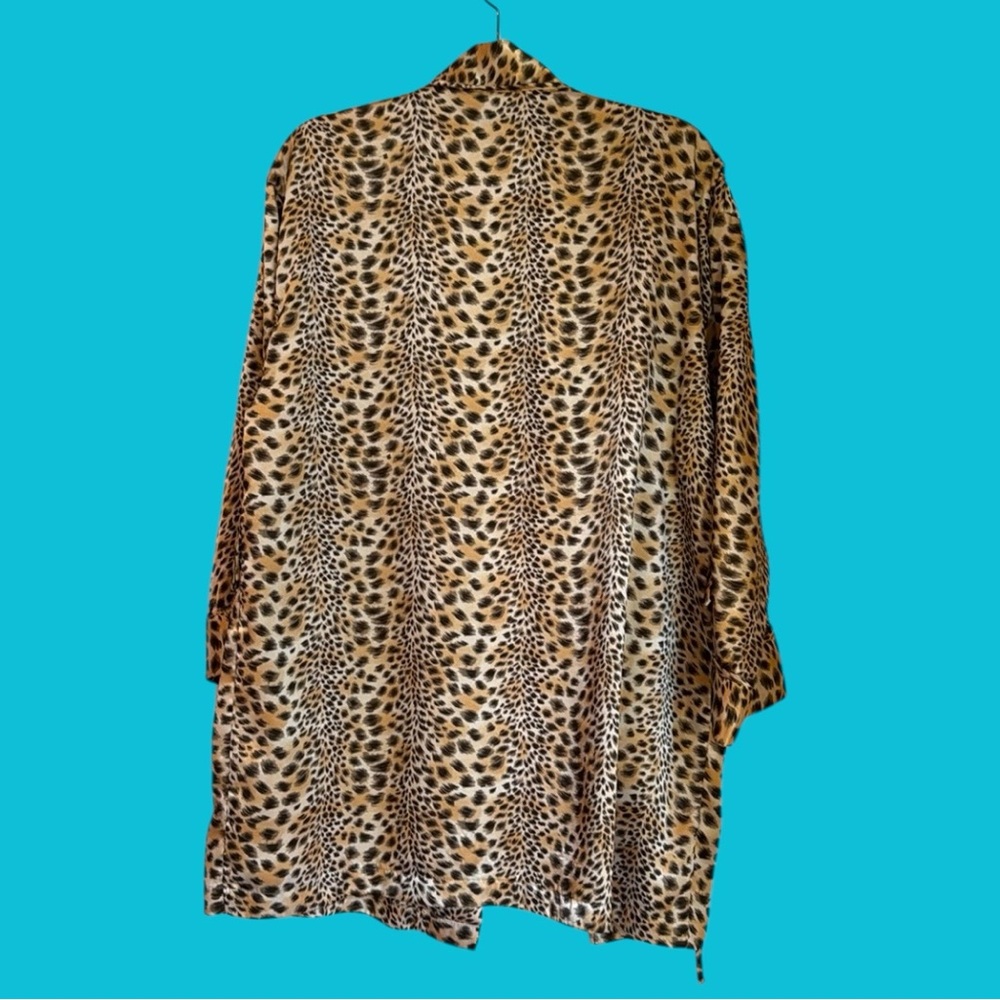 VICTORIA’S SECRET Leopard Robe Open No Belt - Picture 2 of 9